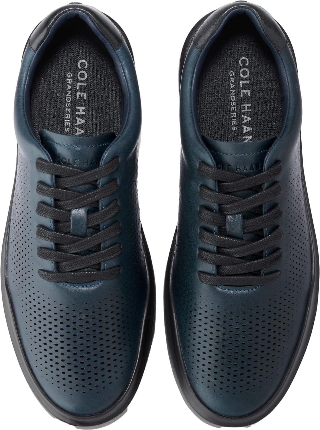 imageCole Haan Mens Grandpro Rally Laser Cut SneakerOrion BlueBlack