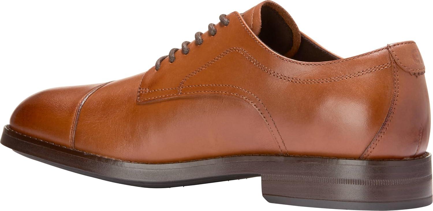 imageCole Haan Mens Harmon Grand Cap Toe OxfordsBrtsh TnDk Brn Wr