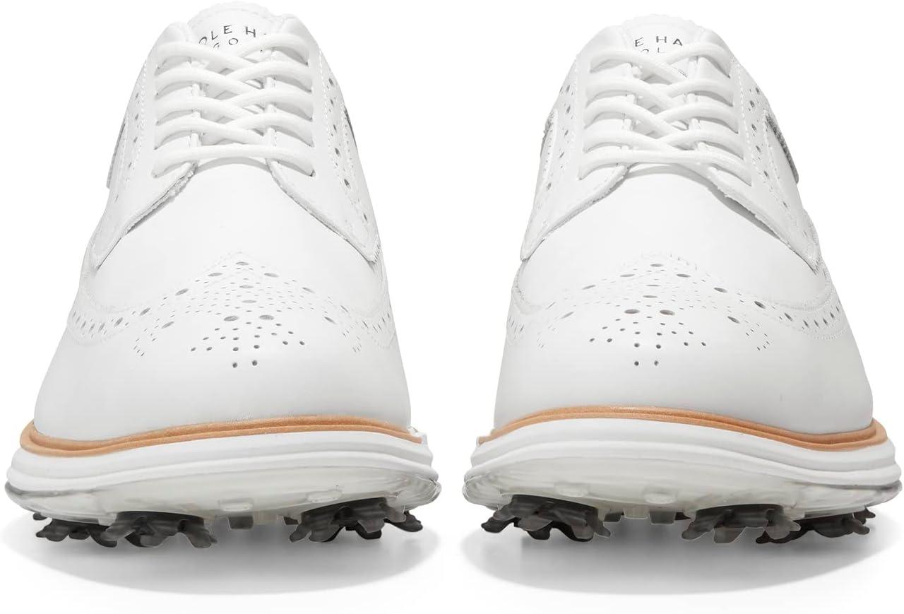 imageCole Haan Mens Original Grand Tour Golf Waterproof SneakerOptic WhiteNatura