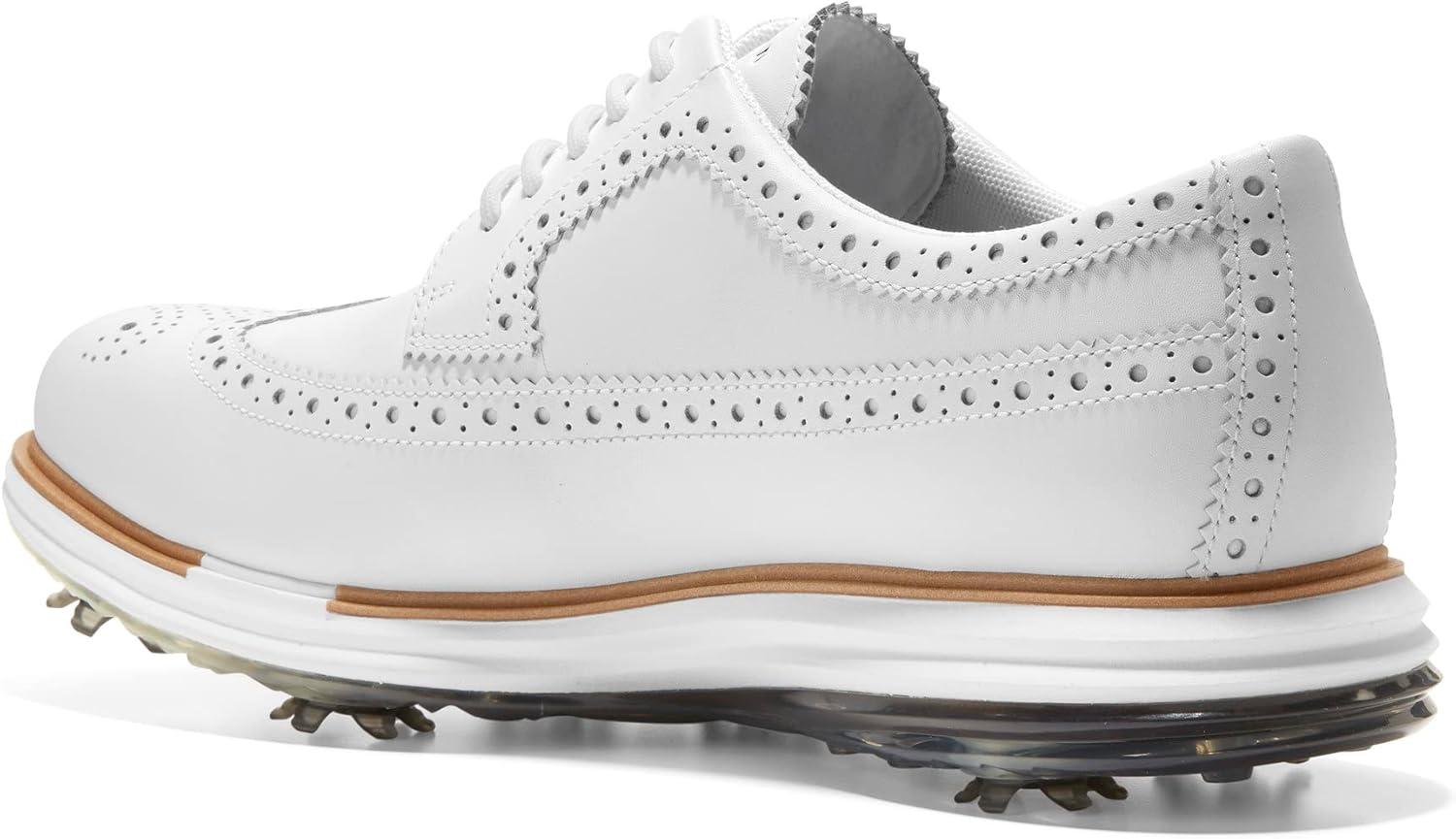 imageCole Haan Mens Original Grand Tour Golf Waterproof SneakerOptic WhiteNatura