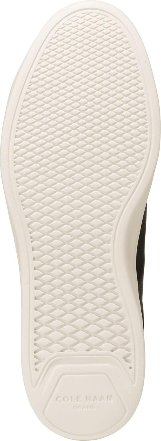 imageCole Haan Mens ShoesGrand Crosscourt Modern Perforated LacetoToe Lightweight Leather SneakerBlkBrtsh TnIvry