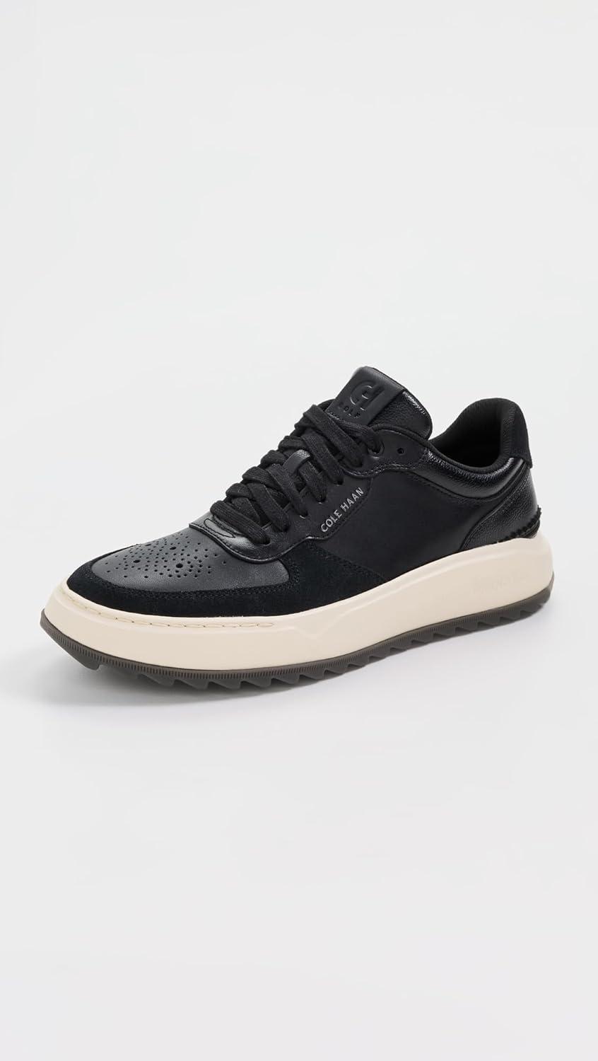 imageCole Haan Mens Zerogrand All Day Runner SneakerBlackIvory