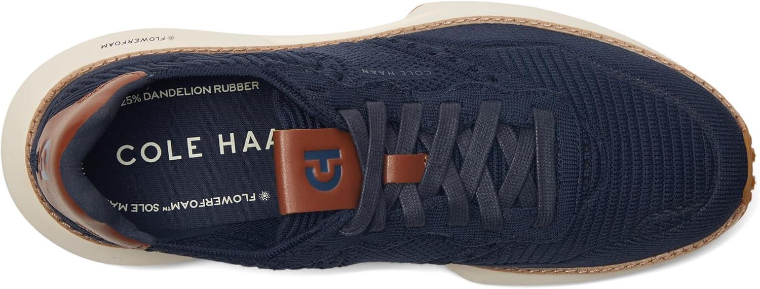imageCole Haan Mens Zerogrand All Day Runner SneakerNavyBrit TanIvry