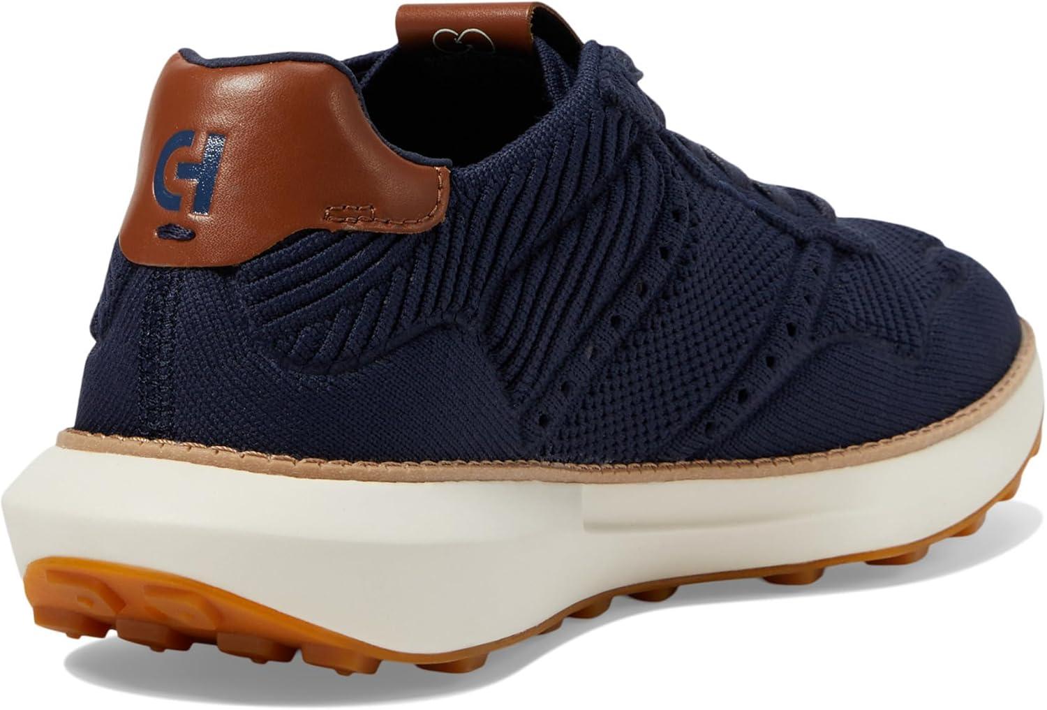 imageCole Haan Mens Zerogrand All Day Runner SneakerNavyBrit TanIvry