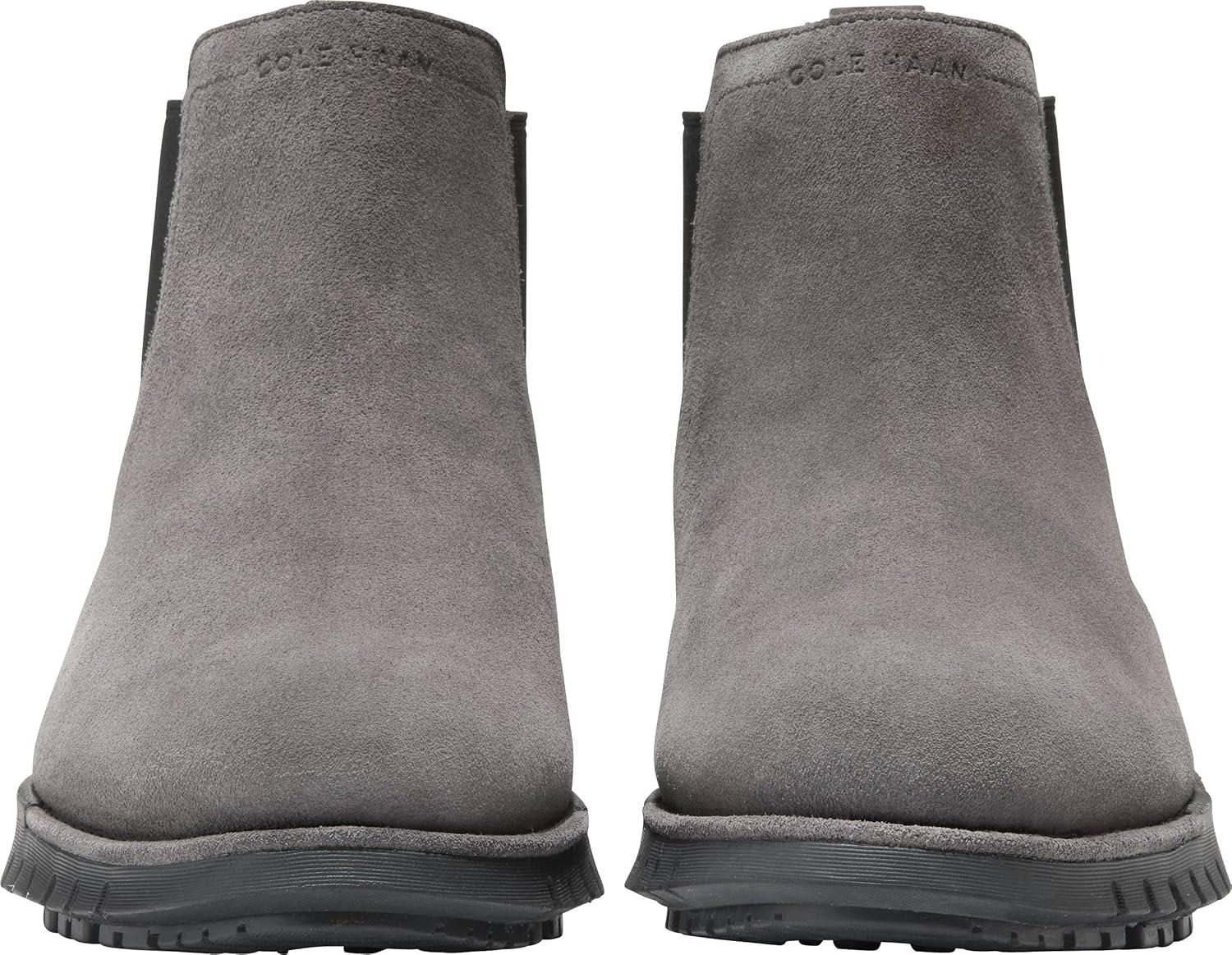 imageCole Haan Mens Zerogrand Remastered Waterproof Chelsea BootPavementBlack