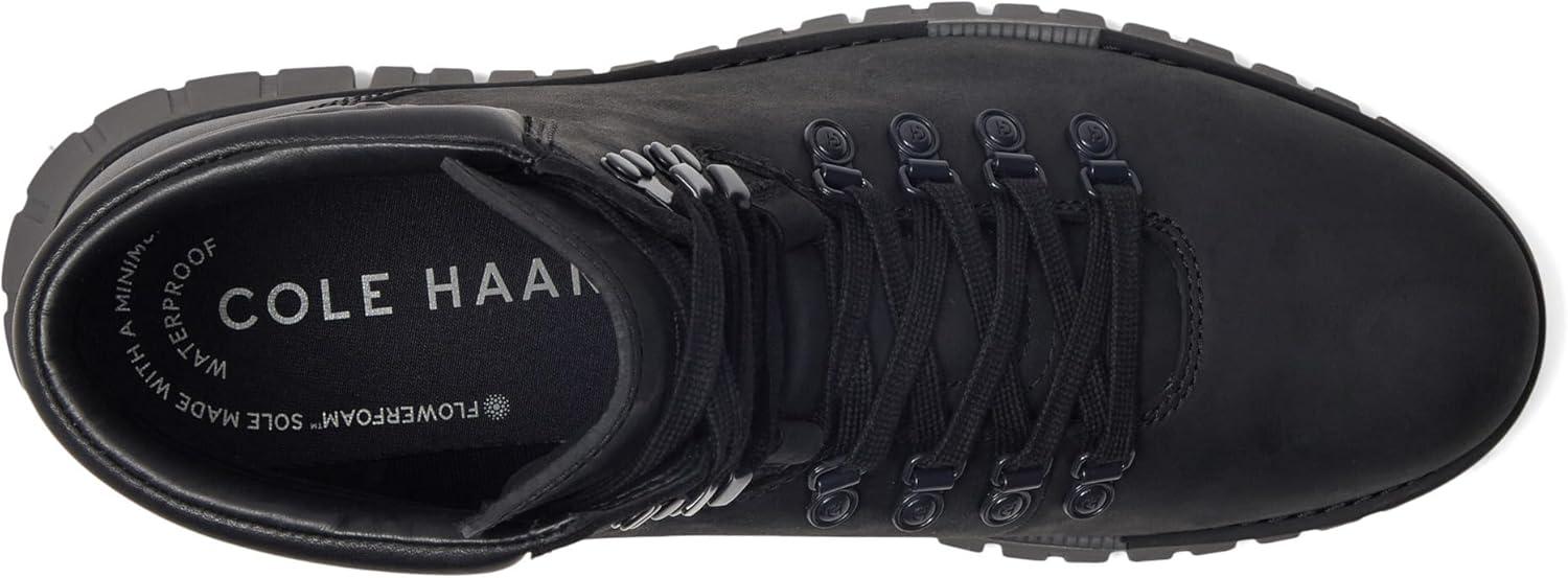 imageCole Haan Mens Zerogrand Remastered Waterproof Hiking BootBlackPavement