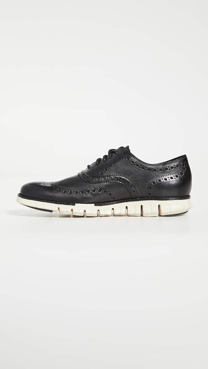 imageCole Haan Mens Zerogrand Remastered Wingtip OxfordsBlack Leather Black