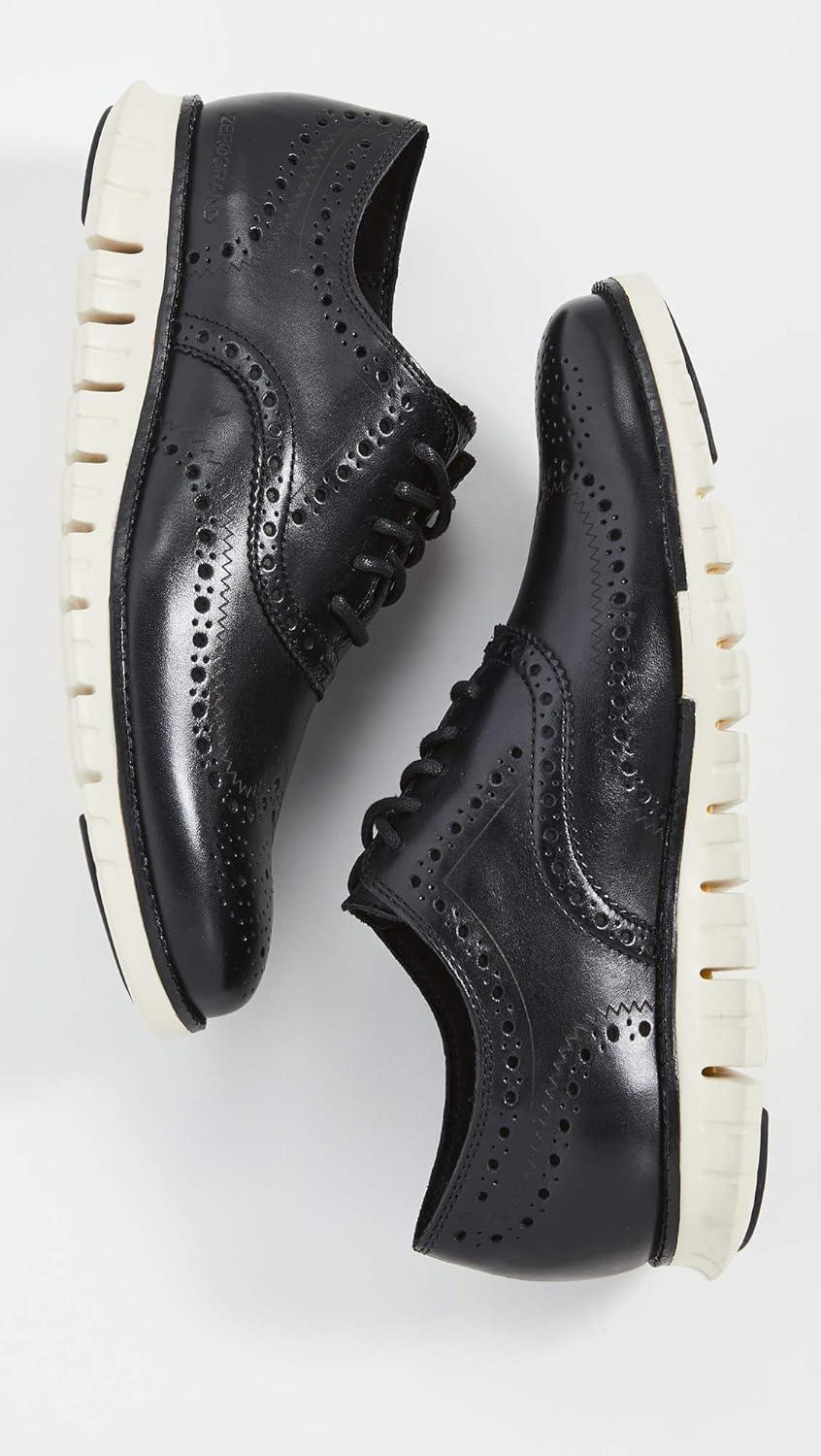 imageCole Haan Mens Zerogrand Remastered Wingtip OxfordsBlack LeatherBlack