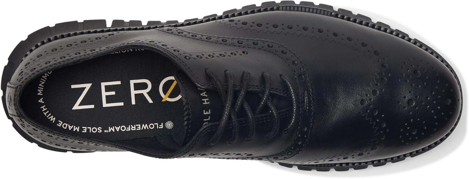 imageCole Haan Mens Zerogrand Remastered Wingtip OxfordsBlackBlack