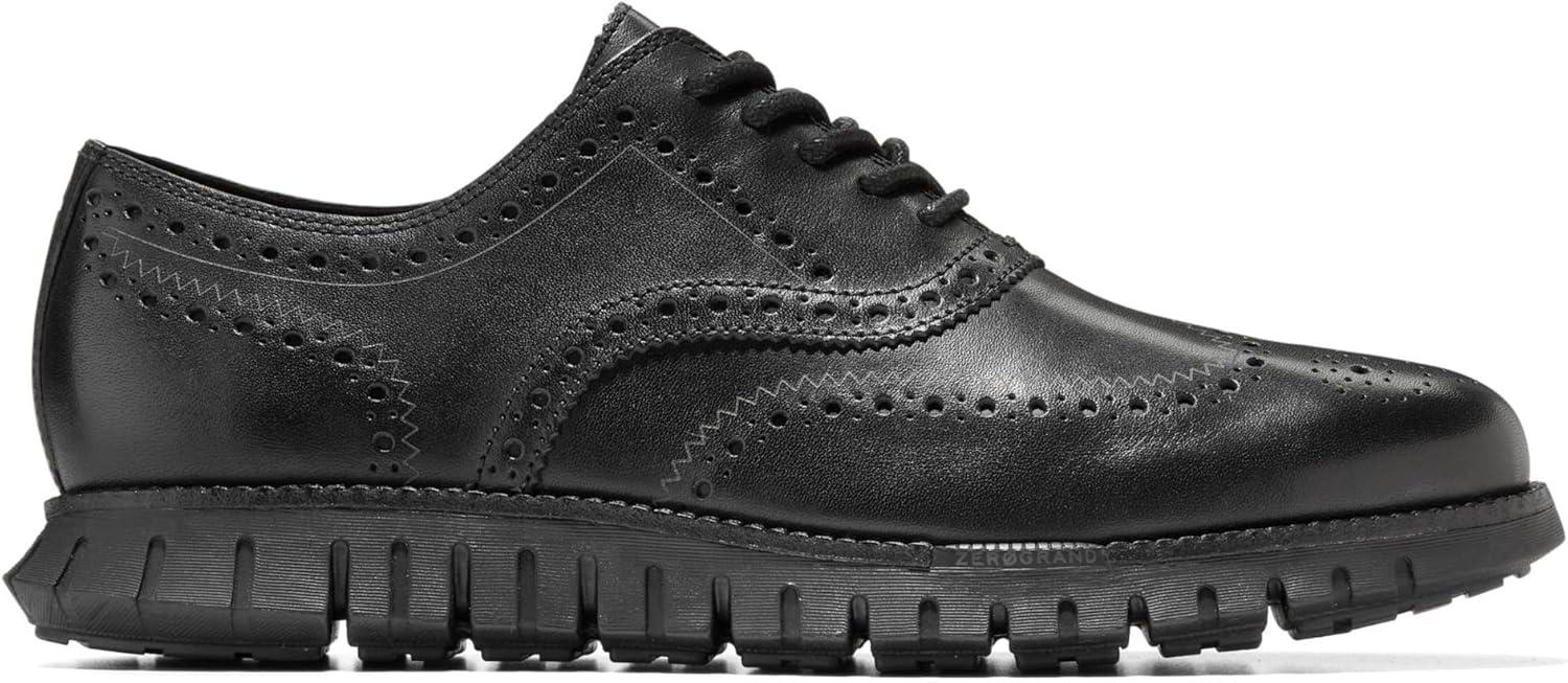 imageCole Haan Mens Zerogrand Remastered Wingtip OxfordsBlackBlack