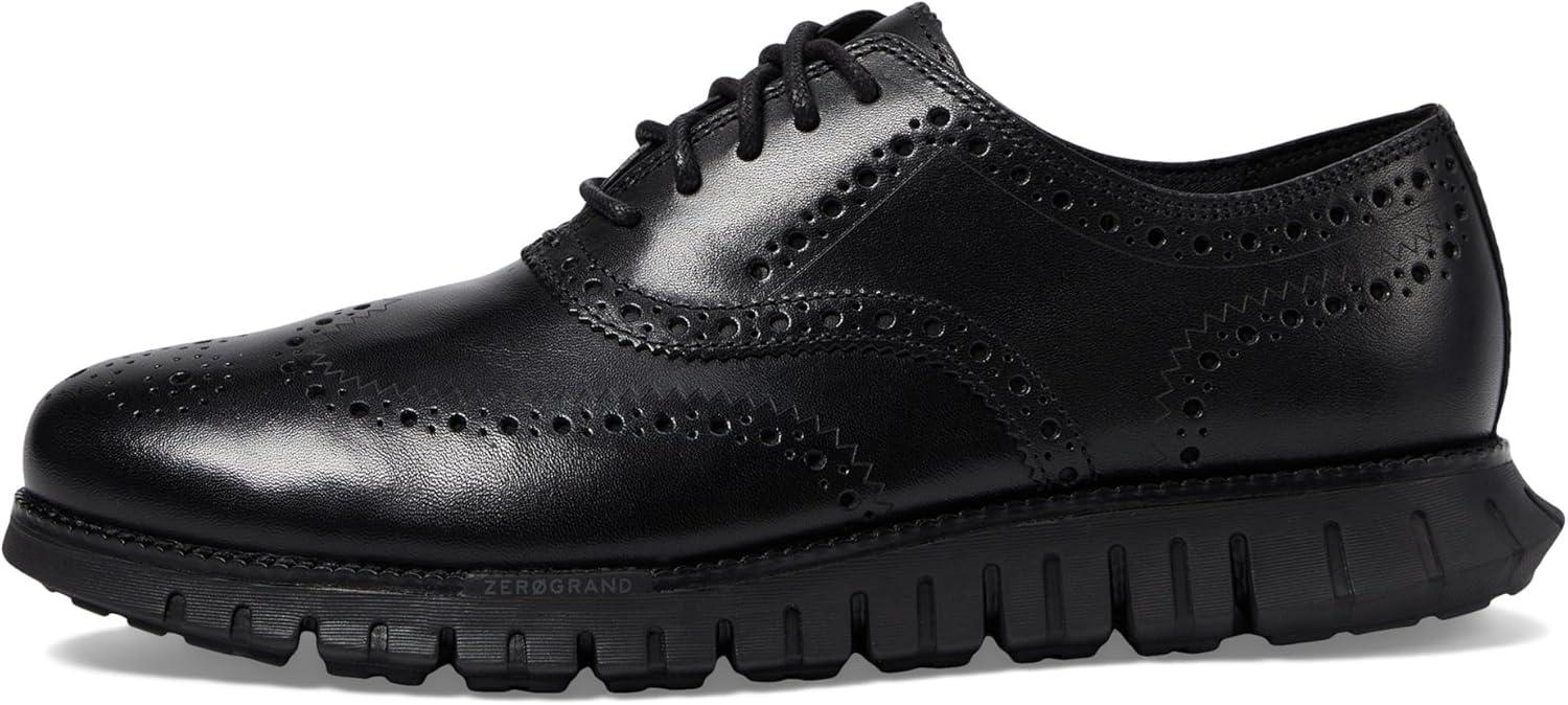 imageCole Haan Mens Zerogrand Remastered Wingtip OxfordsBlackBlack