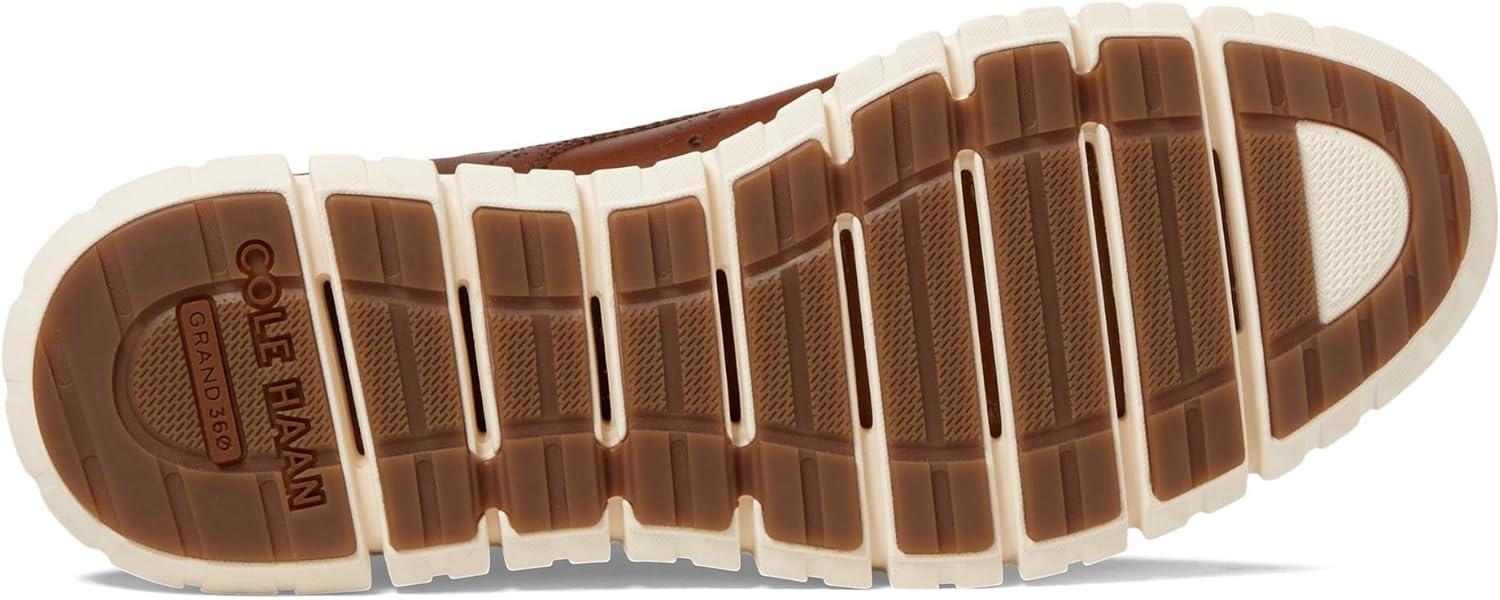 imageCole Haan Mens Zerogrand Remastered Wingtip OxfordsBritish TanIvory