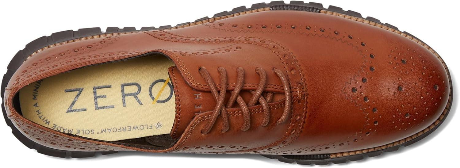 imageCole Haan Mens Zerogrand Remastered Wingtip OxfordsBritish TanJava
