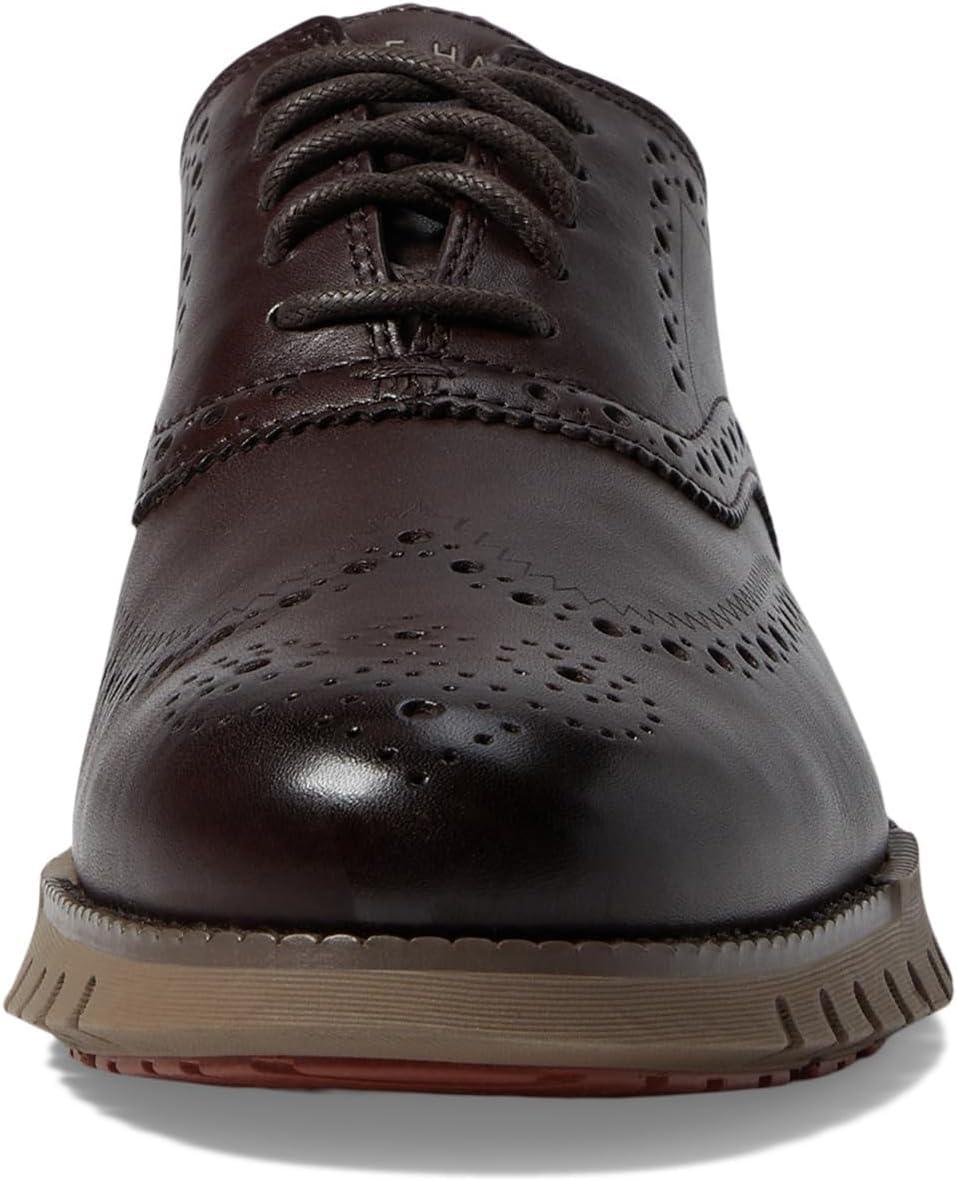 imageCole Haan Mens Zerogrand Remastered Wingtip OxfordsDk ChocIrish Coff