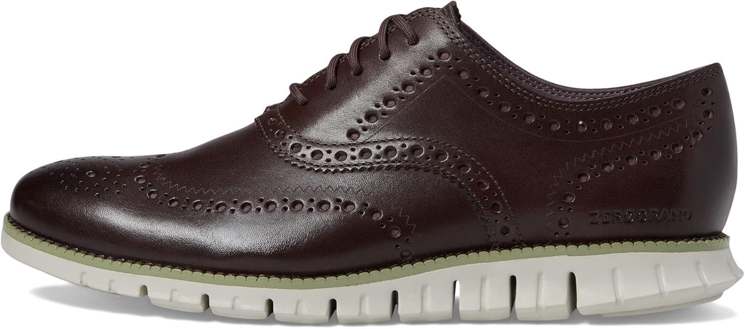 imageCole Haan Mens Zerogrand Remastered Wingtip OxfordsDrk Choc Gd Fus
