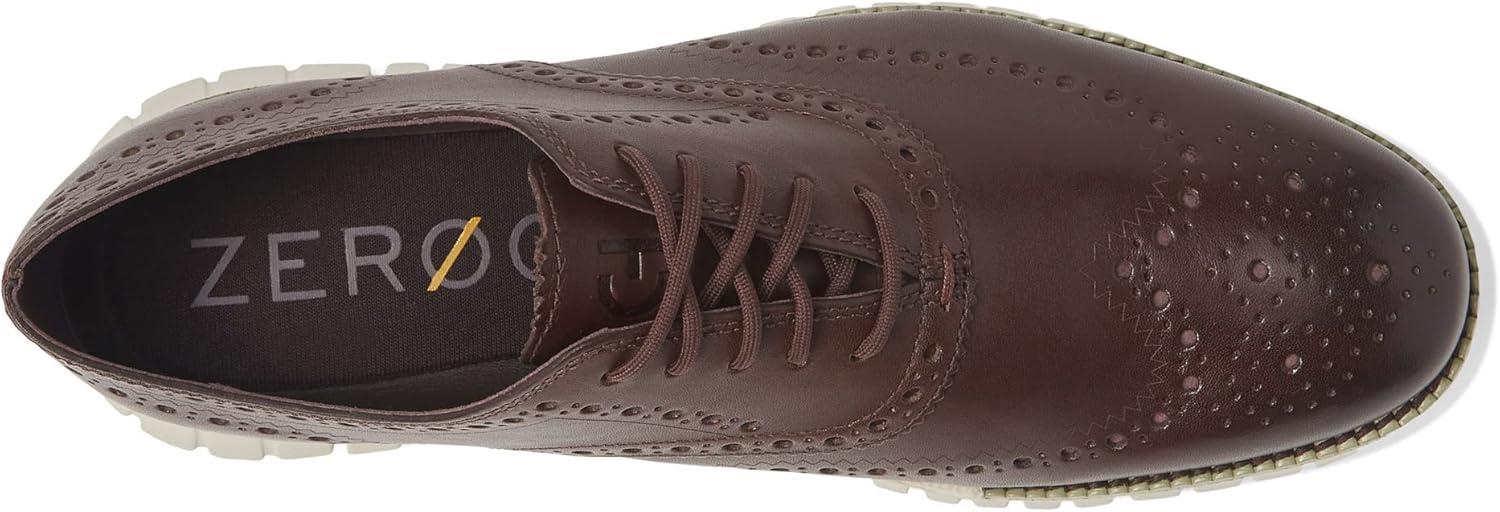 imageCole Haan Mens Zerogrand Remastered Wingtip OxfordsDrk Choc Gd Fus