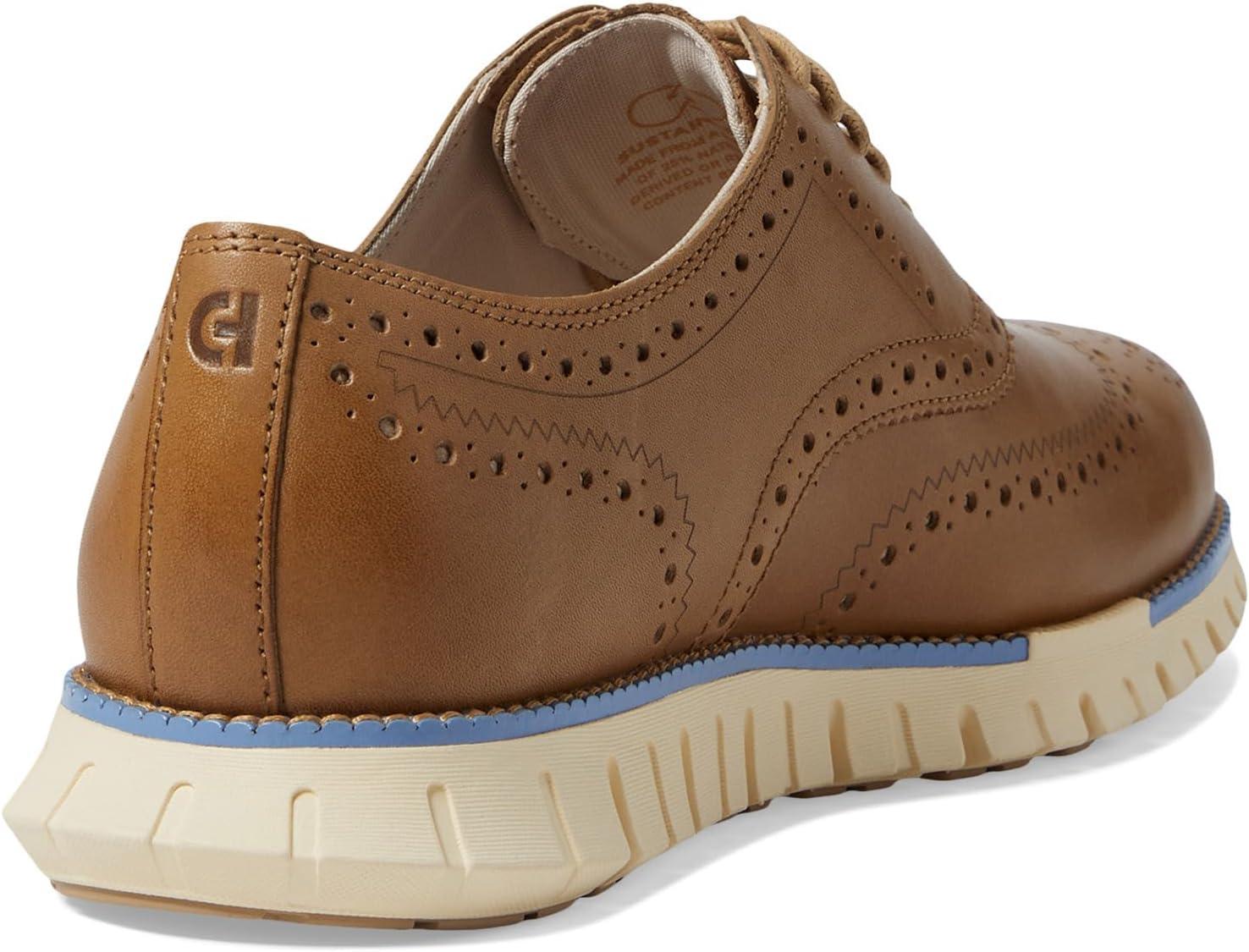 imageCole Haan Mens Zerogrand Remastered Wingtip OxfordsFarro Vanilla