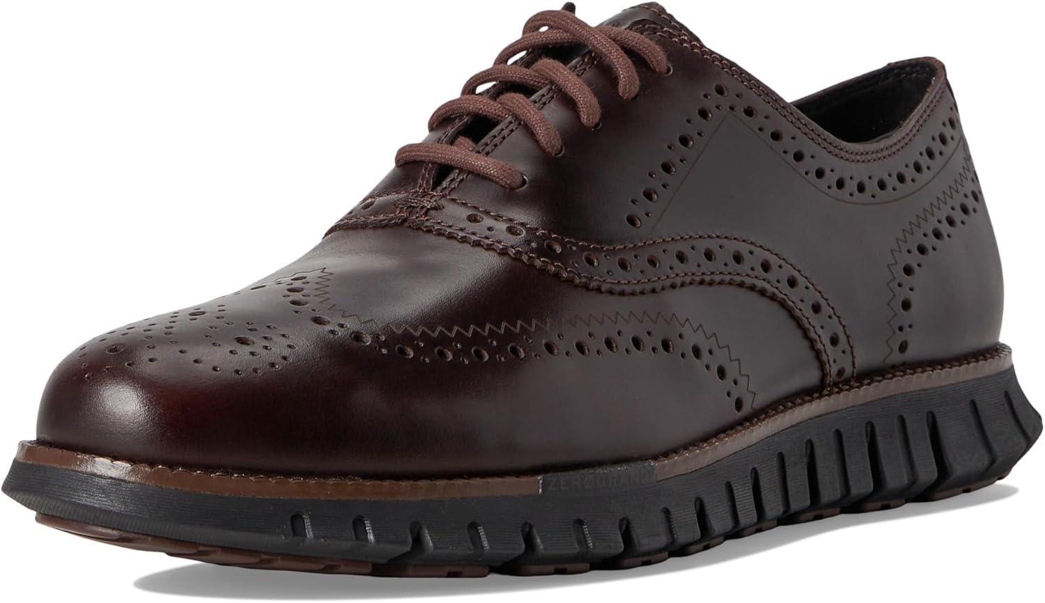 imageCole Haan Mens Zerogrand Remastered Wingtip OxfordsMadeiraBlack