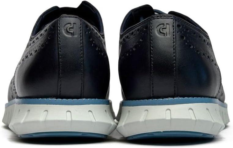 imageCole Haan Mens Zerogrand Remastered Wingtip OxfordsNavy BlazerFaded DenimHarbor Mist