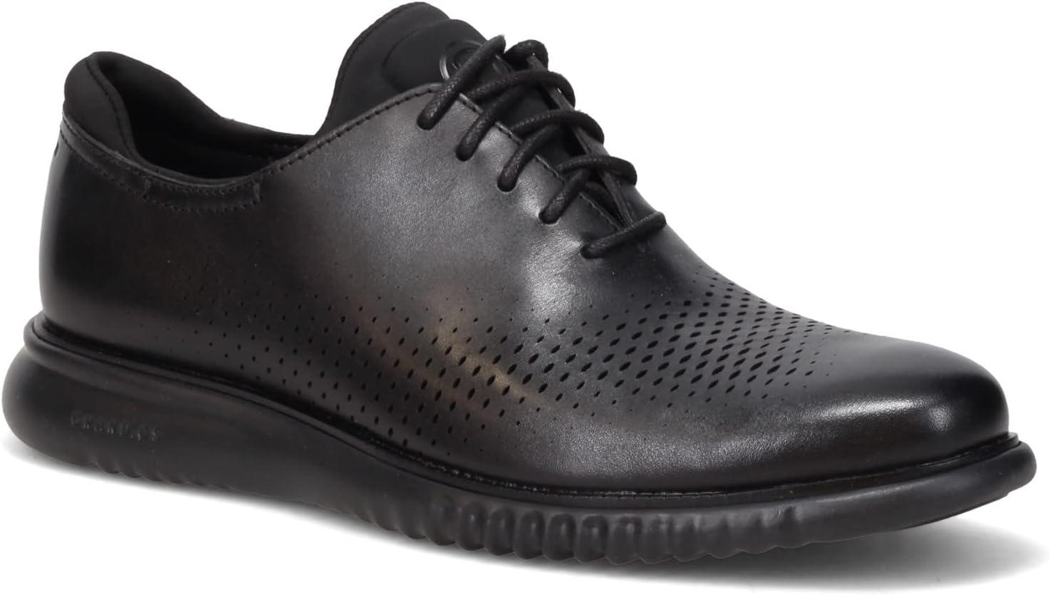 imageCole Haan Mens Zerogrand Wing OxfordBlack LeatherBlack
