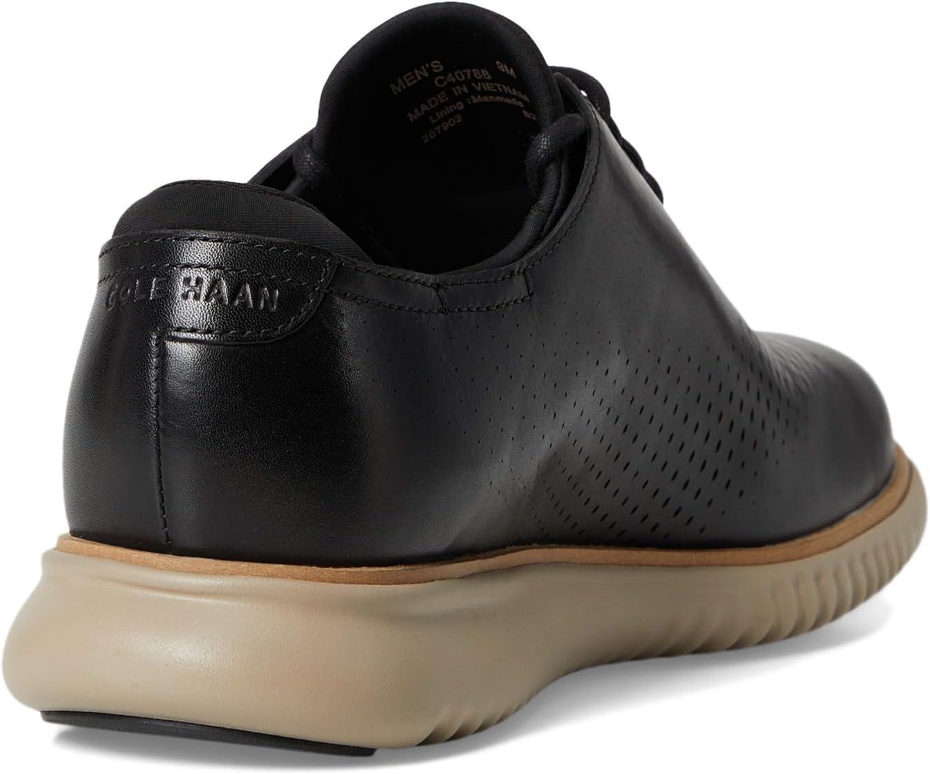 imageCole Haan Mens Zerogrand Wing OxfordBlackCobblestone