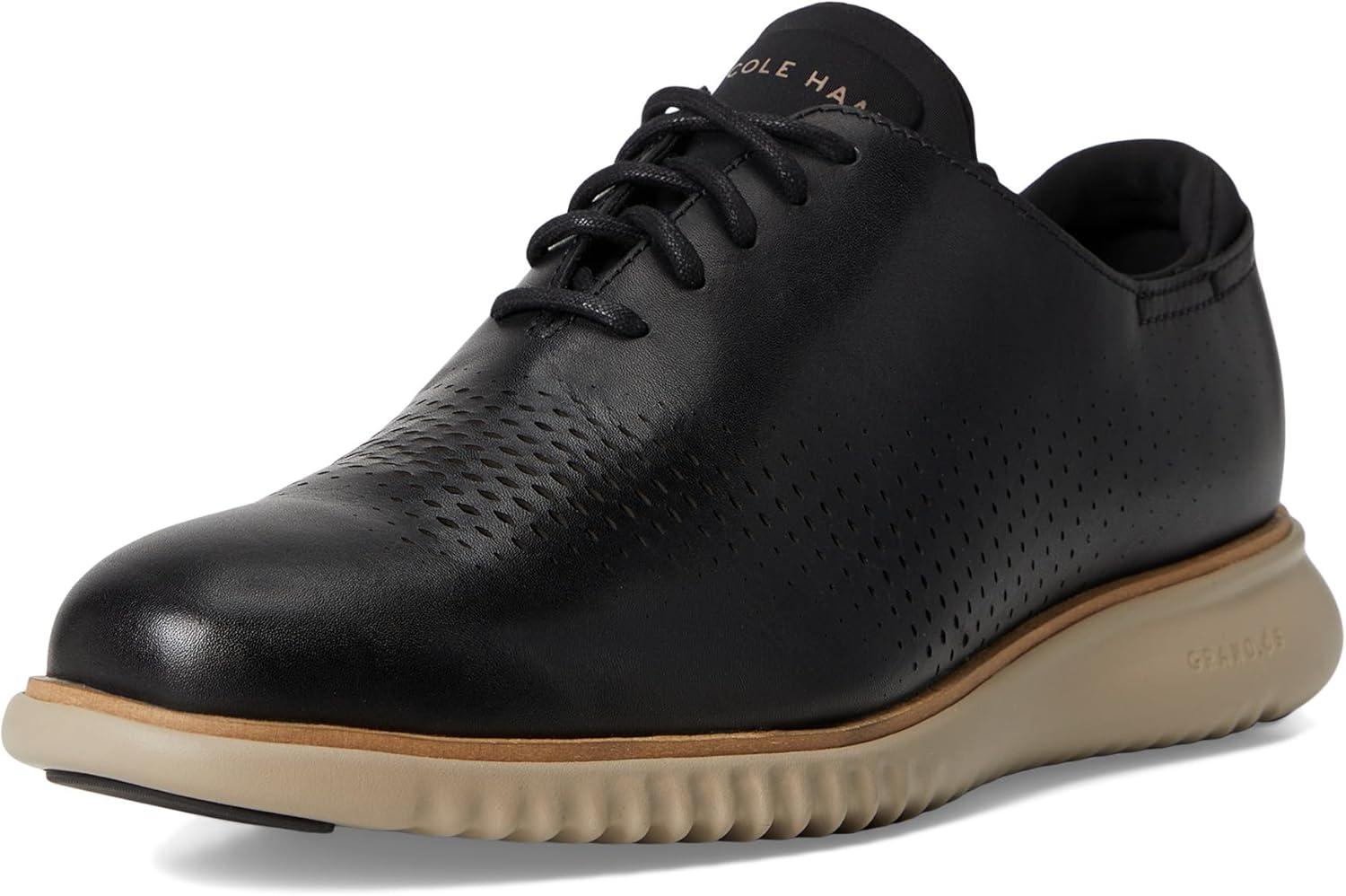 imageCole Haan Mens Zerogrand Wing OxfordBlackCobblestone