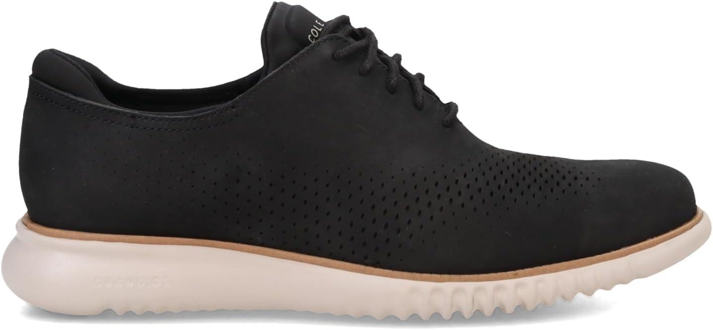 imageCole Haan Mens Zerogrand Wing OxfordBlk NubuckGry