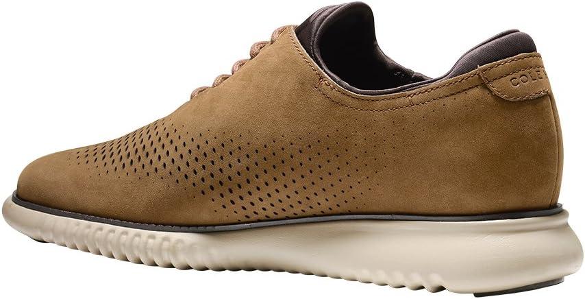 imageCole Haan Mens Zerogrand Wing OxfordBourbon Nubuckcobblestone
