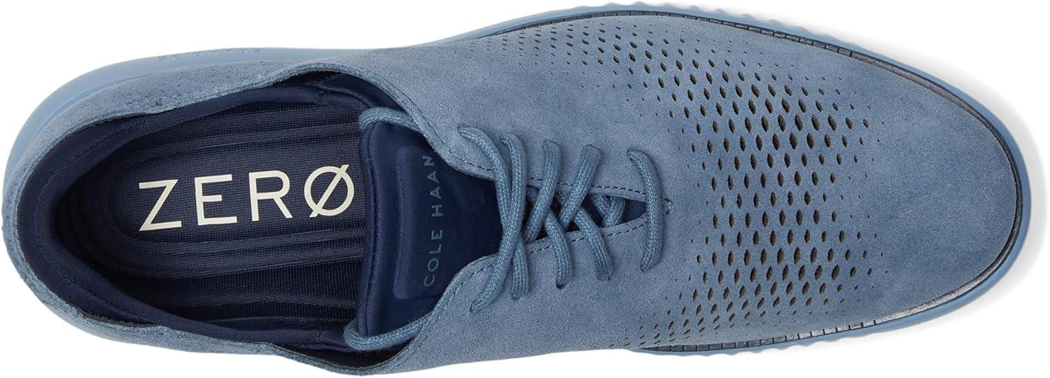 imageCole Haan Mens Zerogrand Wing OxfordChina Blue SuedeNavy Blazer