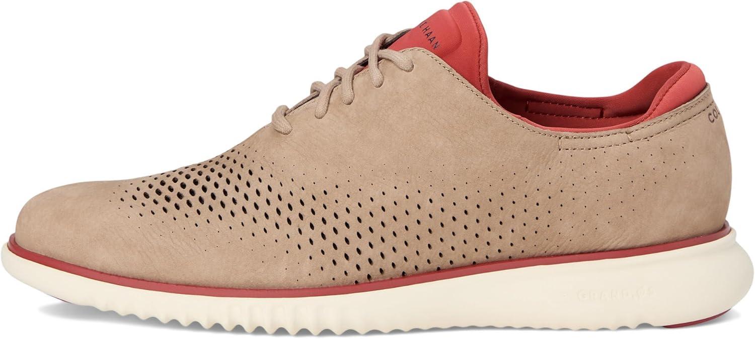 imageCole Haan Mens Zerogrand Wing OxfordDark Latte NubuckCinnabar