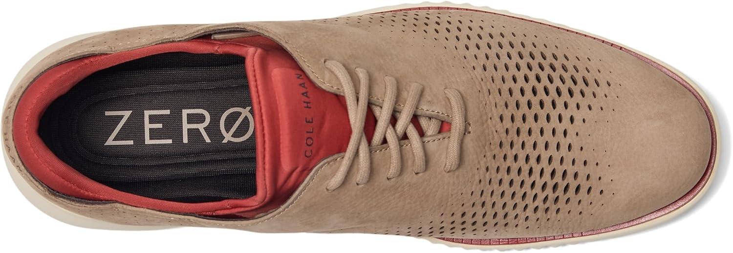 imageCole Haan Mens Zerogrand Wing OxfordDark Latte NubuckCinnabar