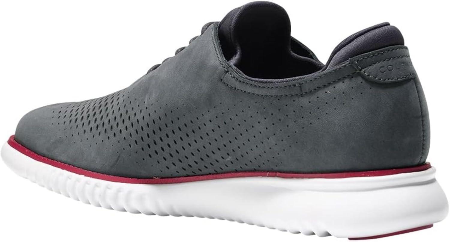 imageCole Haan Mens Zerogrand Wing OxfordGray PinstrpeWht