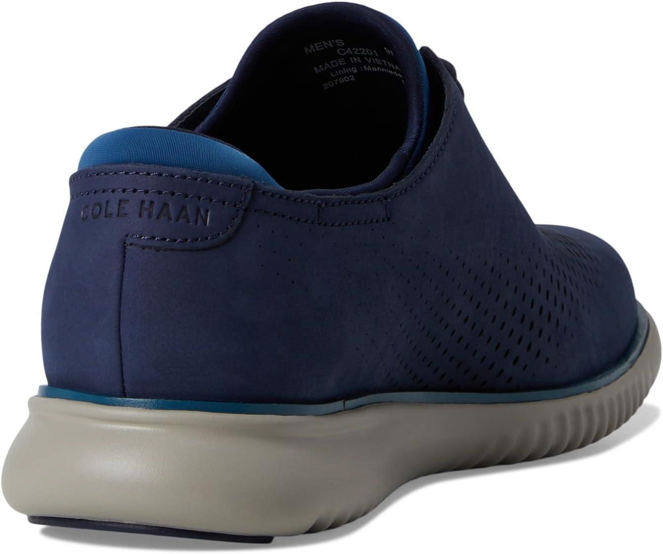 imageCole Haan Mens Zerogrand Wing OxfordMidnight Moon NubuckDark Blue