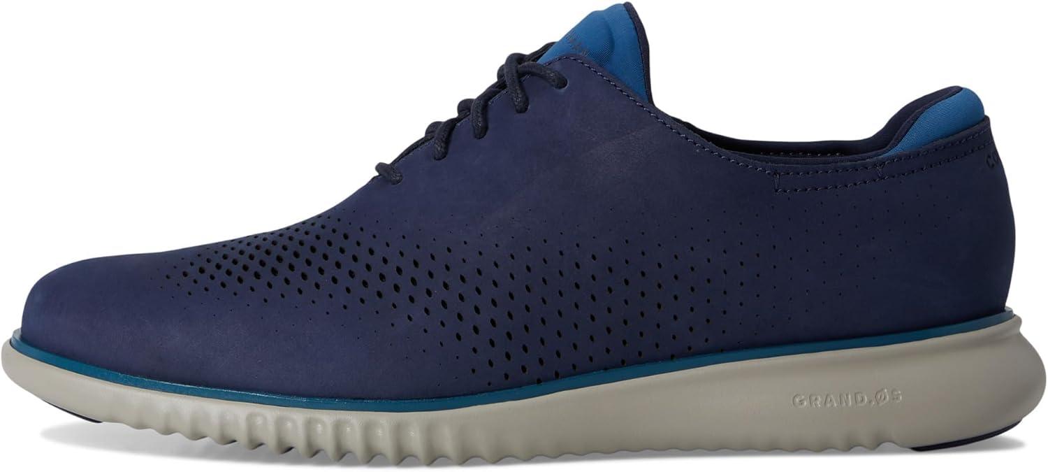 imageCole Haan Mens Zerogrand Wing OxfordMidnight Moon NubuckDark Blue