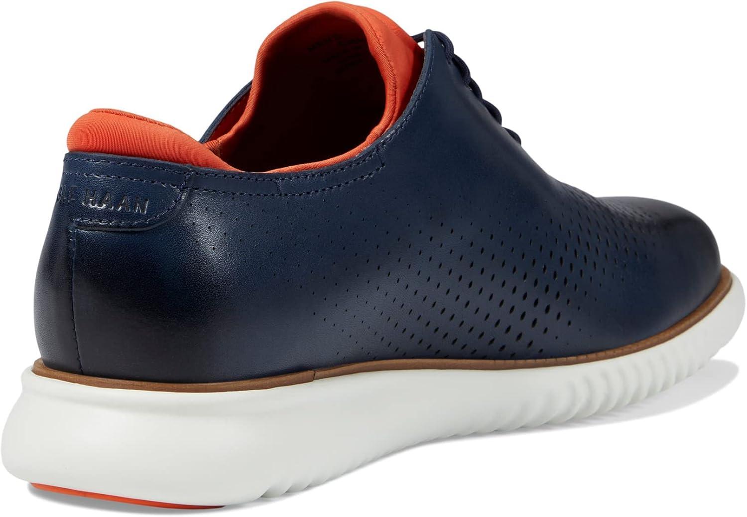 imageCole Haan Mens Zerogrand Wing OxfordNavy BlazerBurnt Ochre