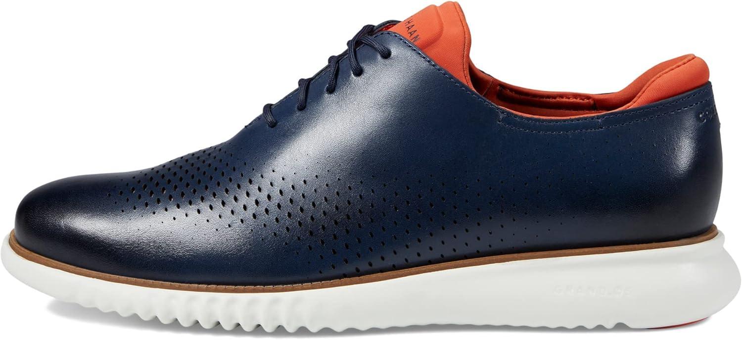imageCole Haan Mens Zerogrand Wing OxfordNavy BlazerBurnt Ochre