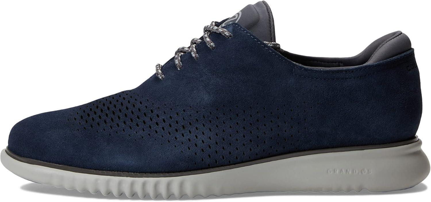 imageCole Haan Mens Zerogrand Wing OxfordNavy BlazerHarbor Mistt