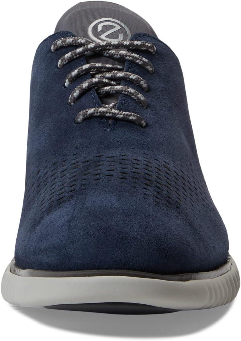 imageCole Haan Mens Zerogrand Wing OxfordNavy BlazerHarbor Mistt