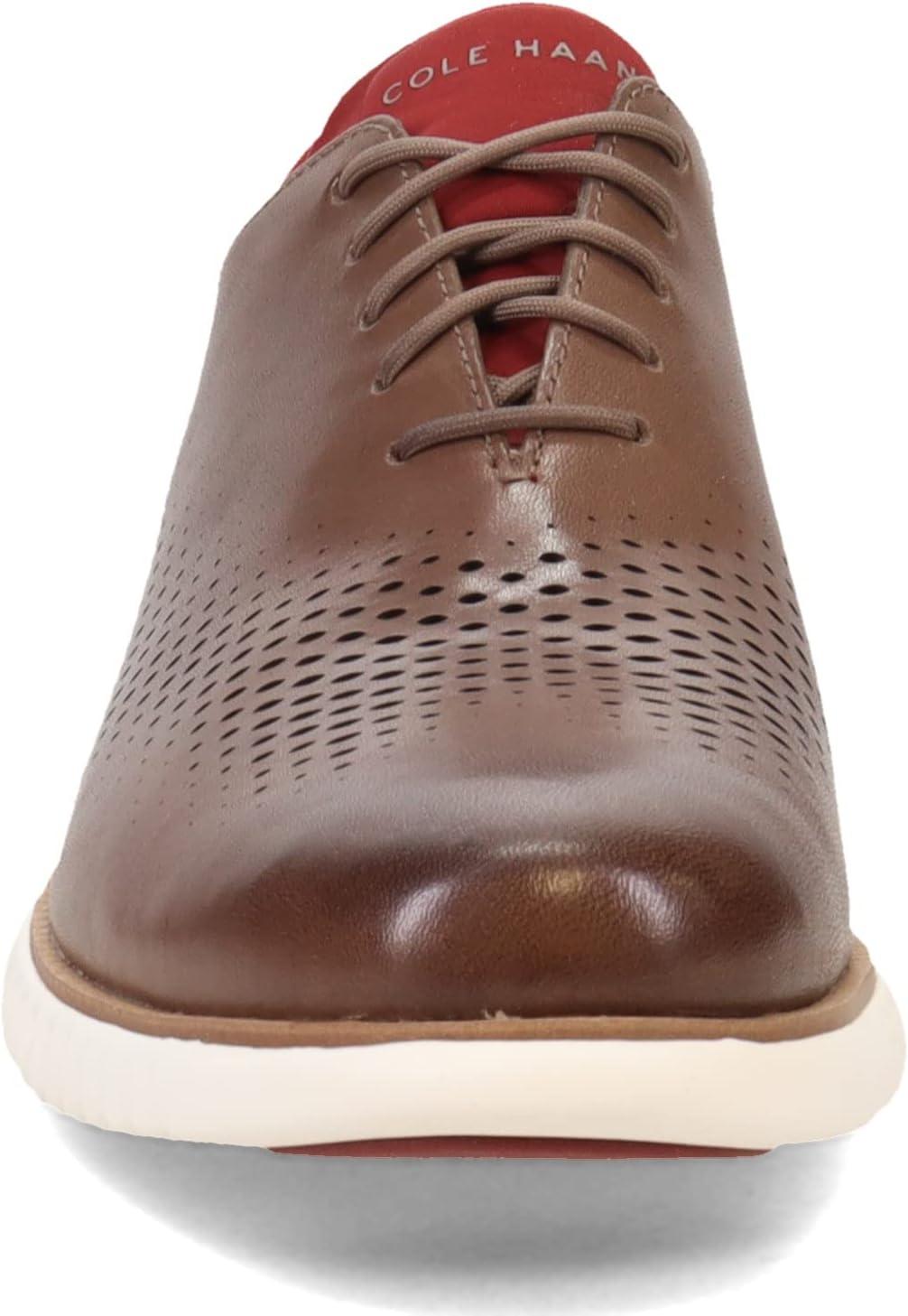 imageCole Haan Mens Zerogrand Wing OxfordTruffleEgret