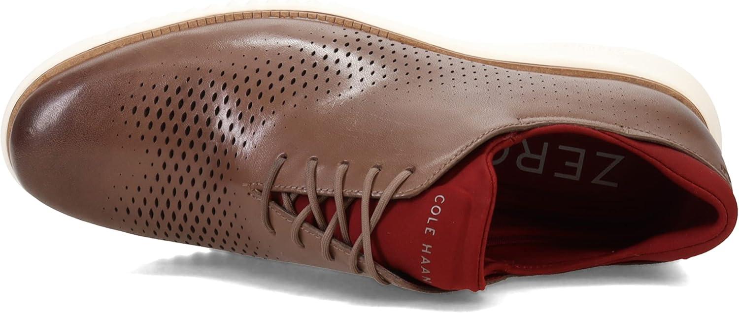 imageCole Haan Mens Zerogrand Wing OxfordTruffleEgret