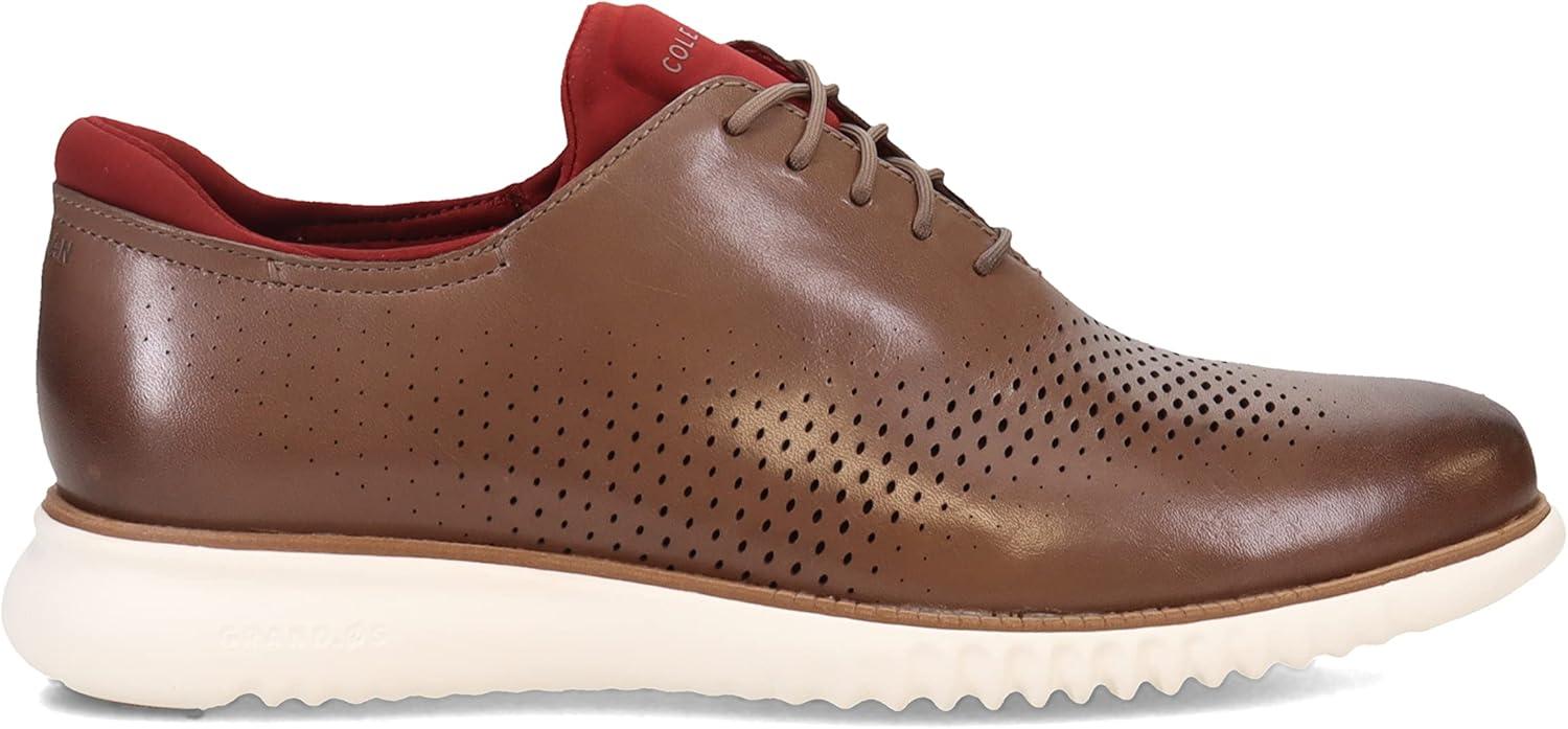imageCole Haan Mens Zerogrand Wing OxfordTruffleEgret