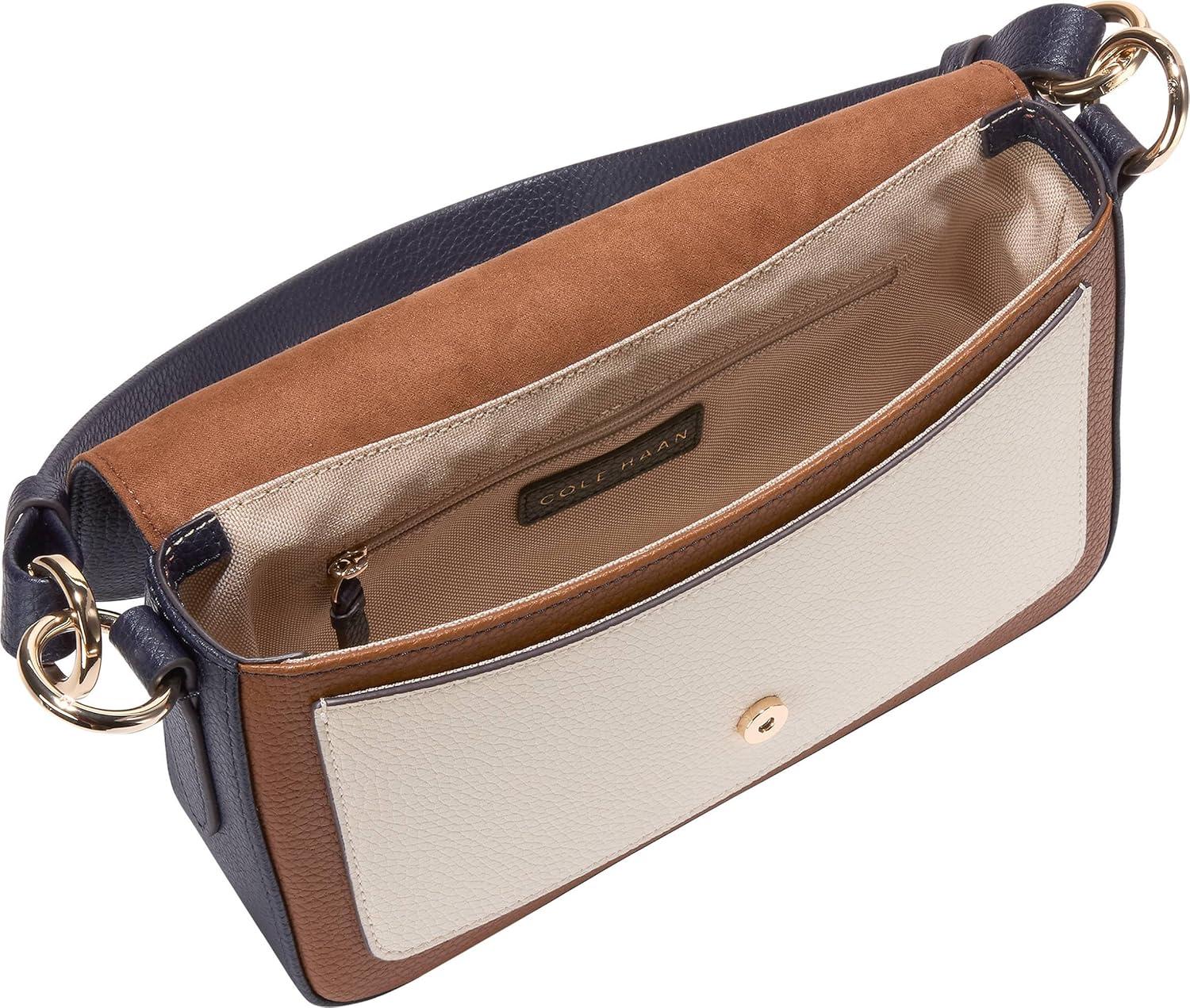 imageCole Haan Mini Shoulder BagCh MidnTobaccIvo
