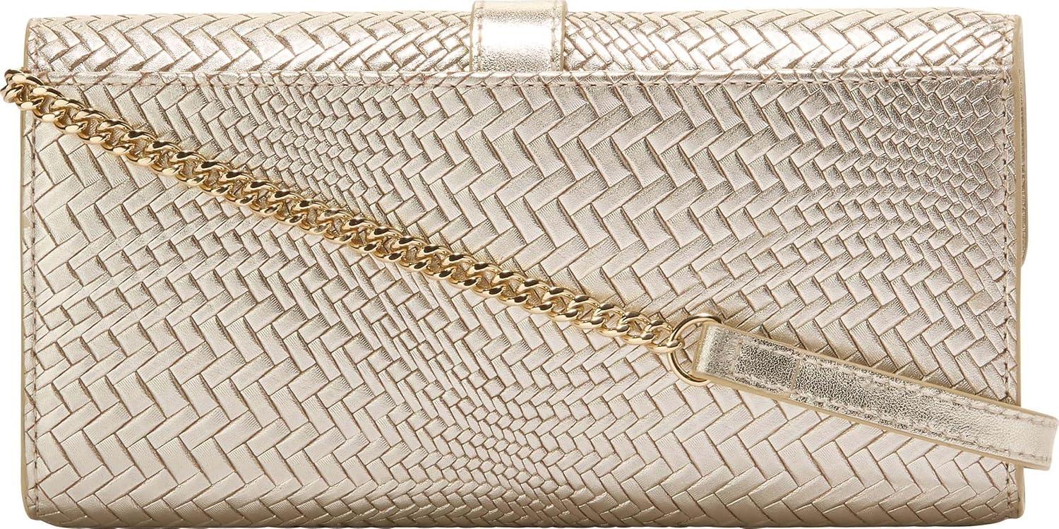 imageCole Haan Wallet on a ChainGold Emboss