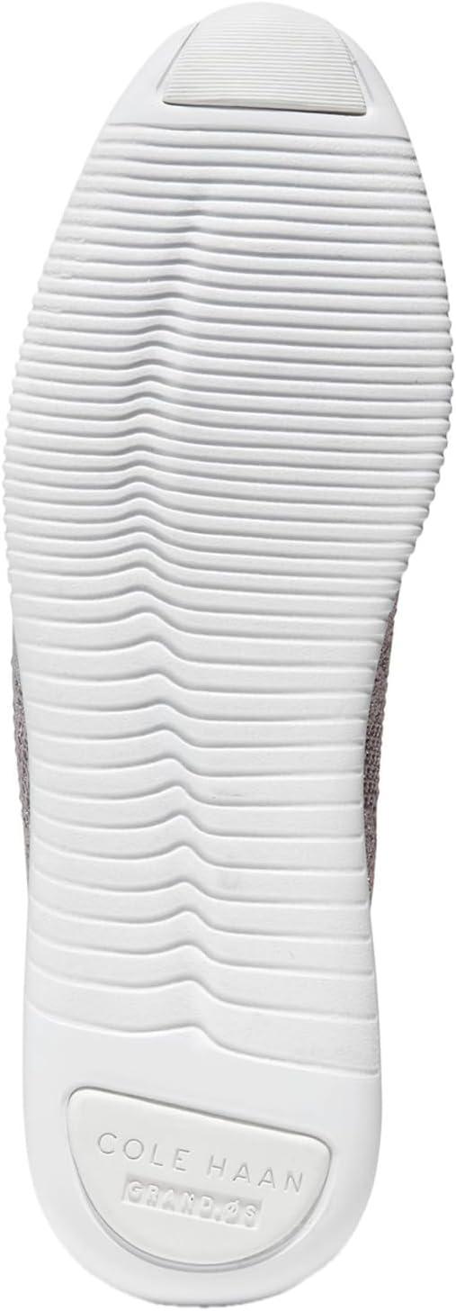 imageCole Haan Womens 2Zerogrand Stitchlite Oxford WinterizedDapple GraySilver Metallic KnitOptic White