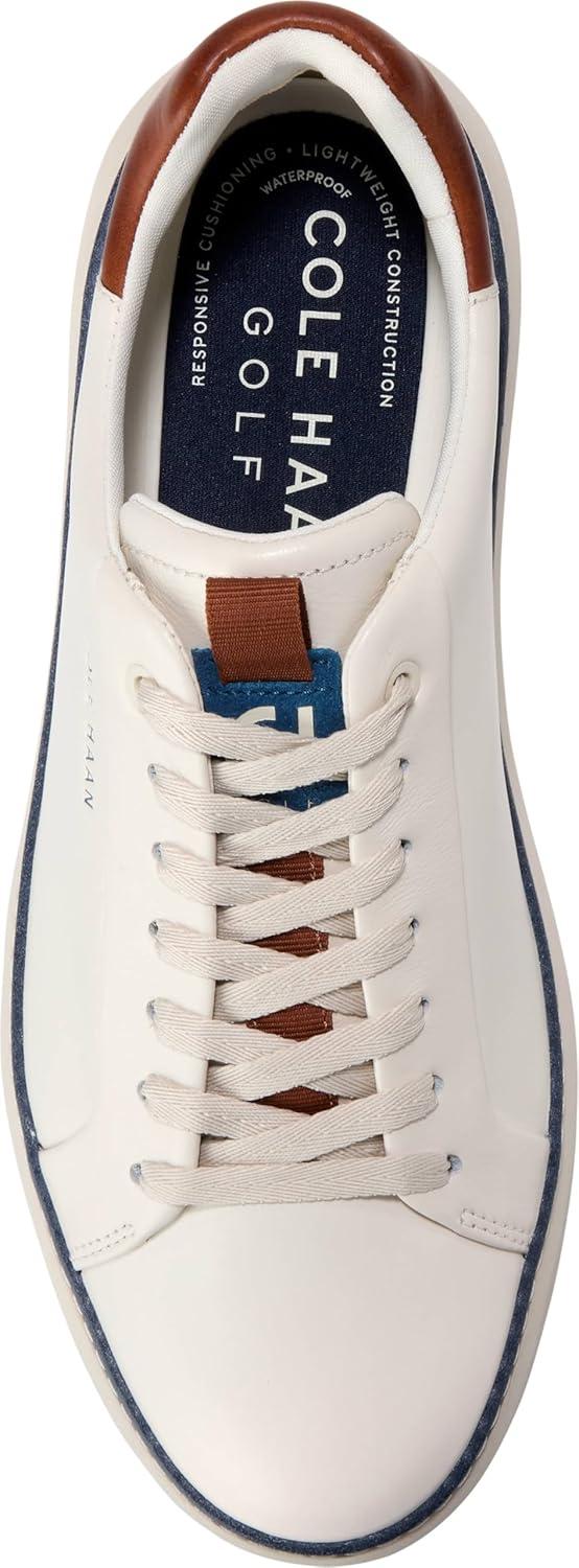 imageCole Haan Womens 2Zerogrand Stitchlite Oxford WinterizedIvryAuburnScroll