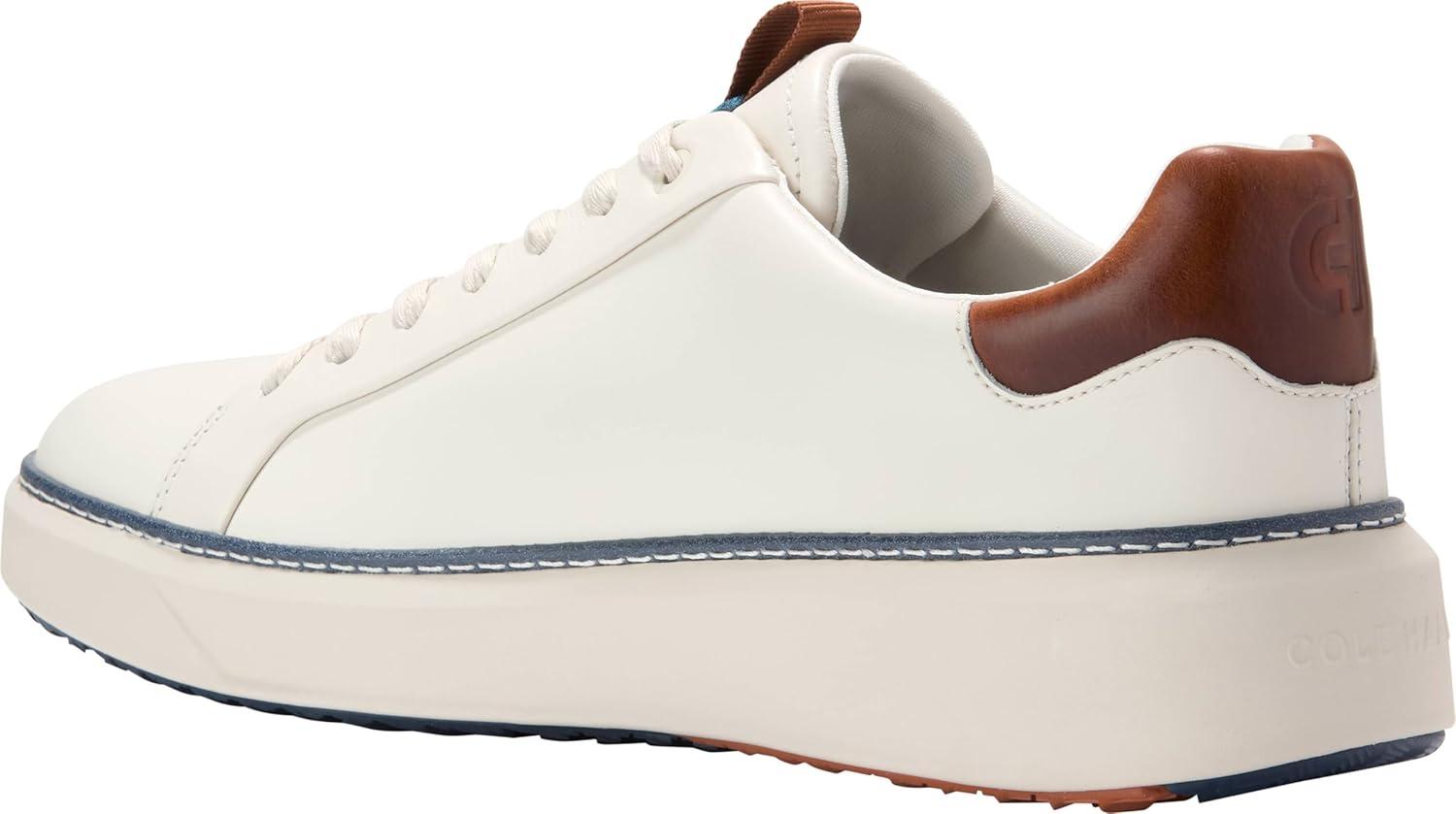 imageCole Haan Womens 2Zerogrand Stitchlite Oxford WinterizedIvryAuburnScroll