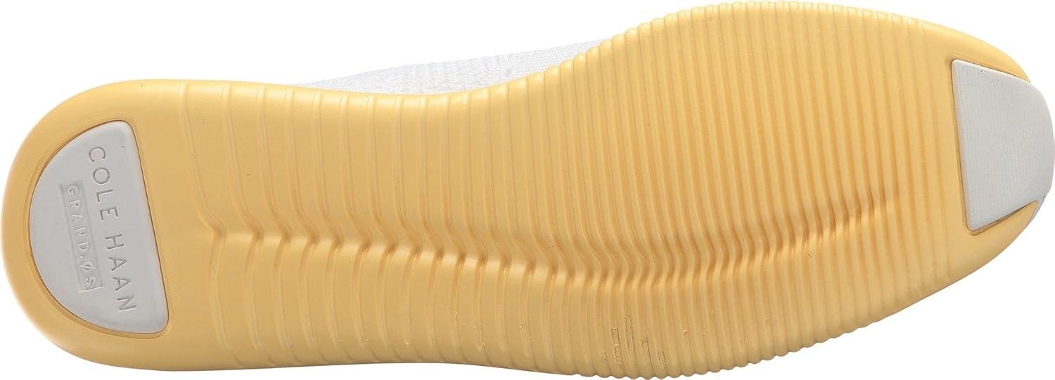 imageCole Haan Womens 2Zerogrand Stitchlite Oxford WinterizedOptic White KnitSunshine