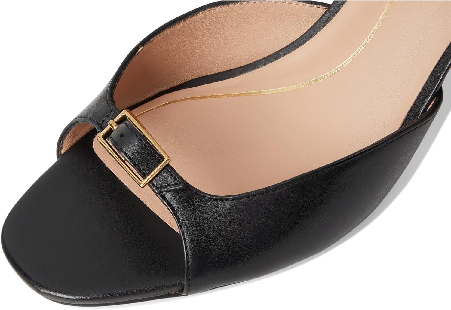 imageCole Haan Womens Annalise Buckle SandalsBlack Ltr