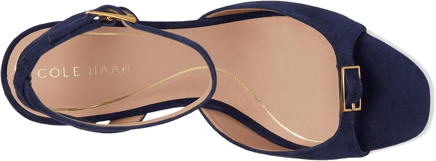 imageCole Haan Womens Annalise Buckle SandalsMidnight Moon Suede