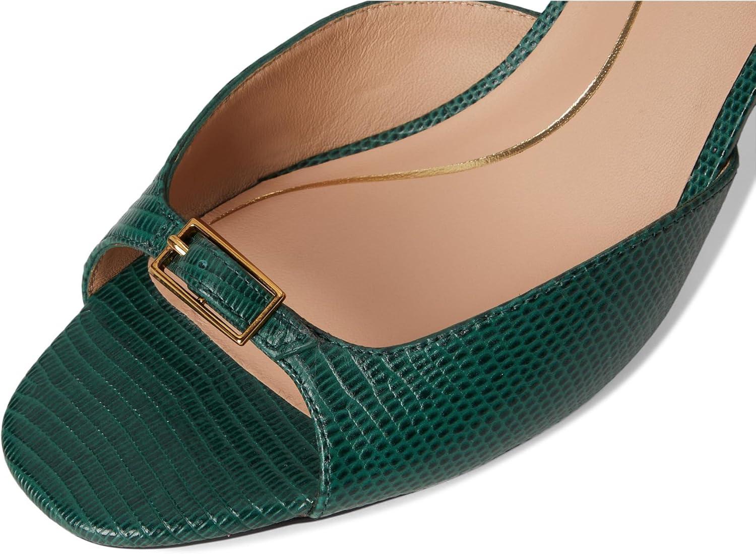 imageCole Haan Womens Annalise Buckle SandalsRainforest Lizard Print Leather